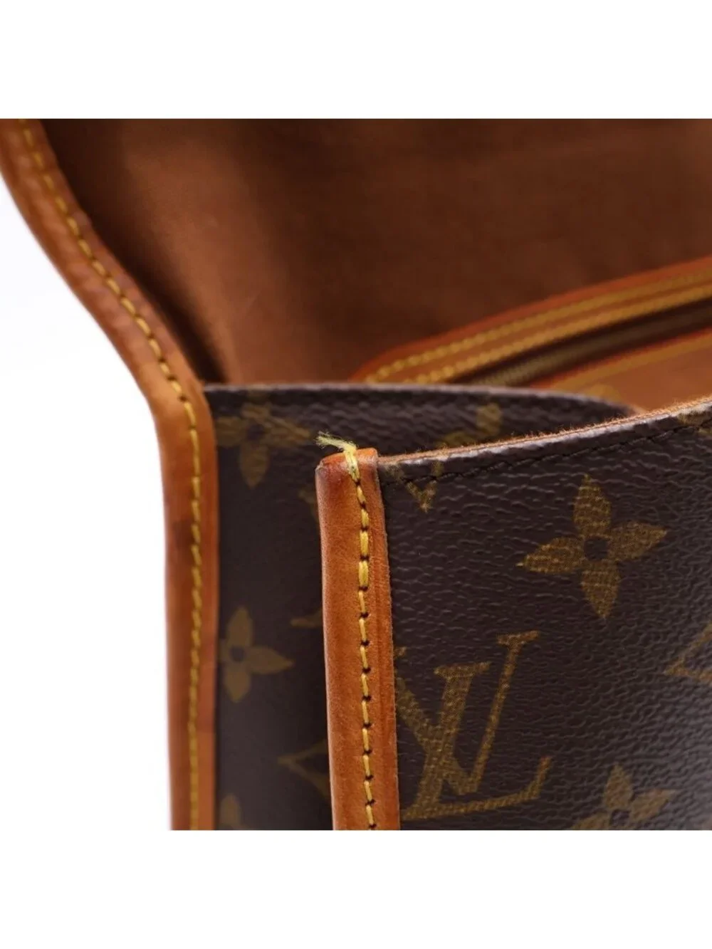 Louis Vuitton Monogram Vivari Leather 2-Way Shoulder Bag Business Brown